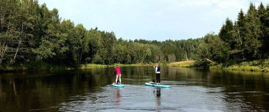 SUP in Latvia: Paddle boarding on the Gauja River | Red Equipment UK ...