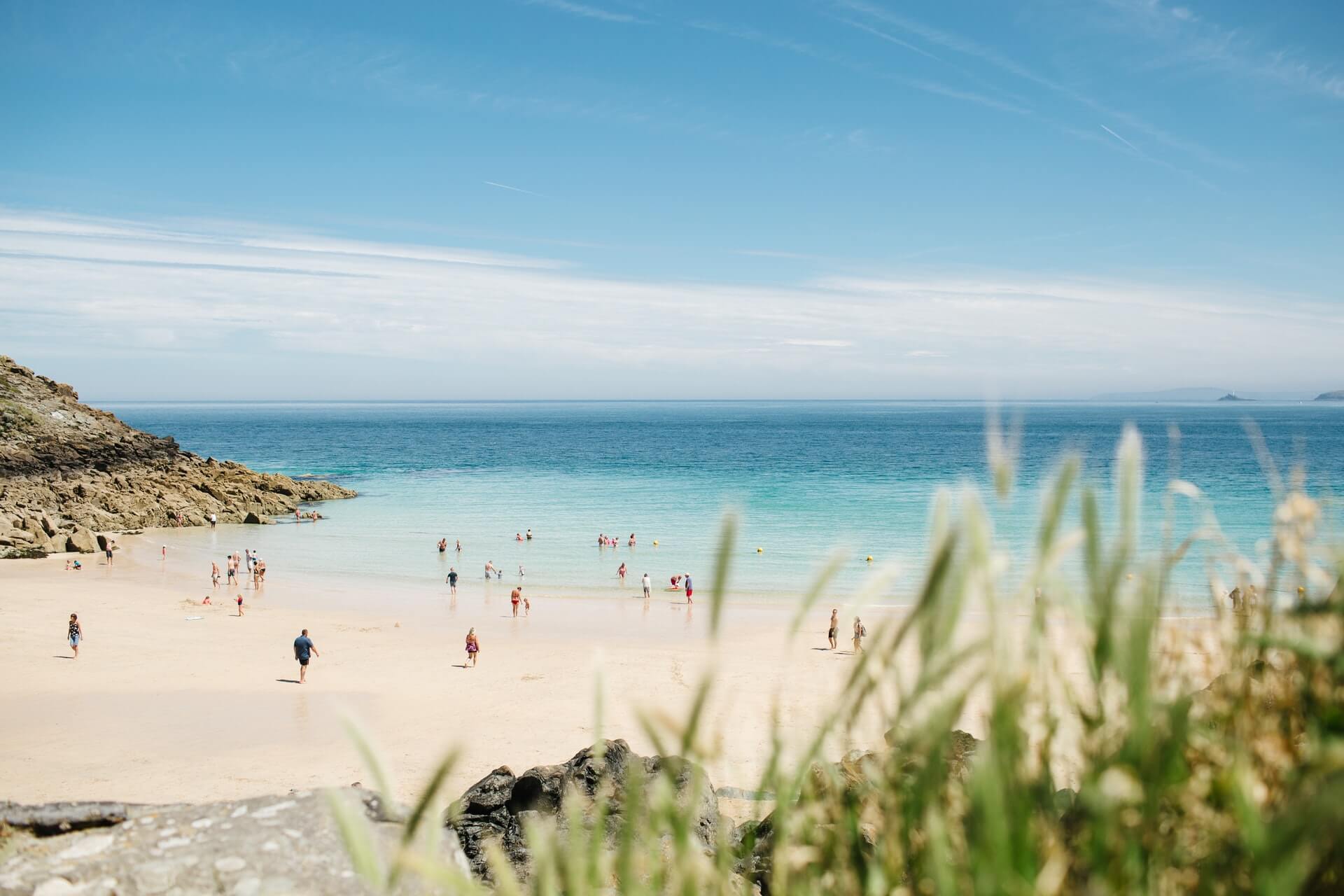 Beach At St Ives