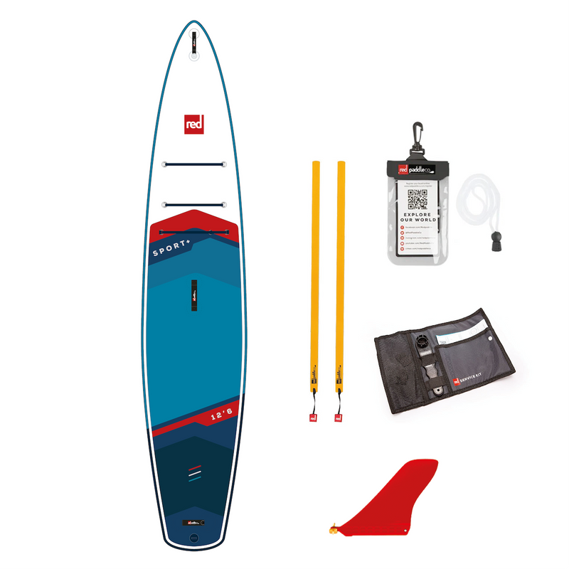 12'6" Sport+ MSL Inflatable Paddle Board Package