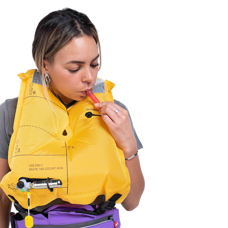 Red Original Airbelt Personal Flotation Device (PFD) - Purple