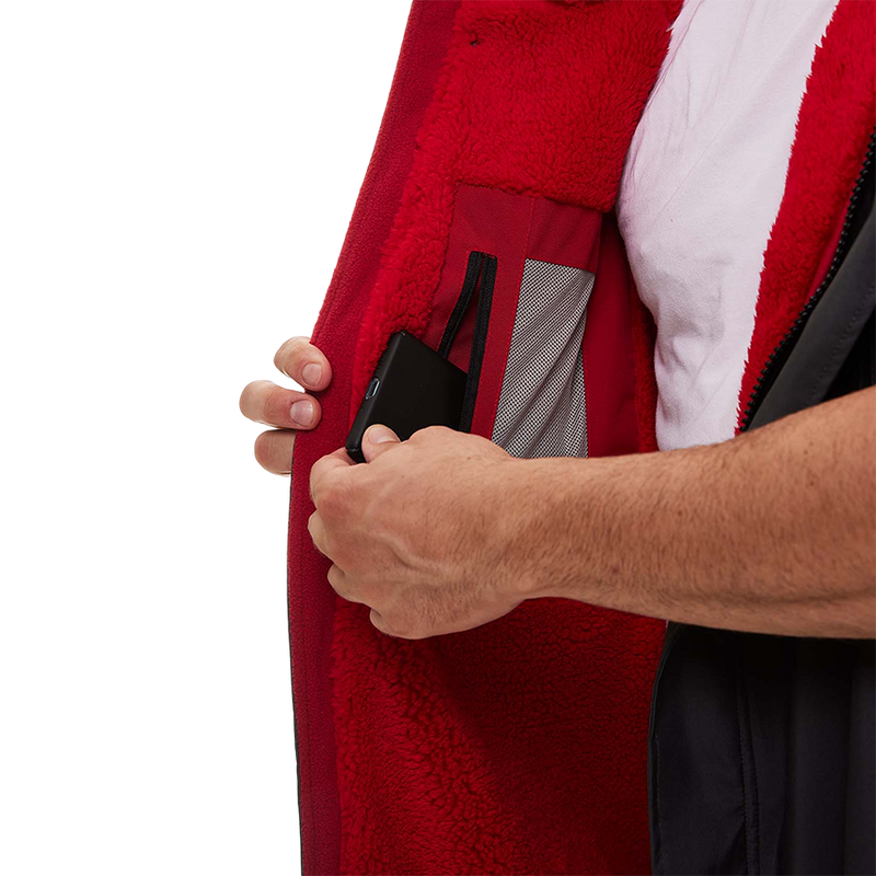 Men's Short Sleeve Pro Change Robe EVO - Grey