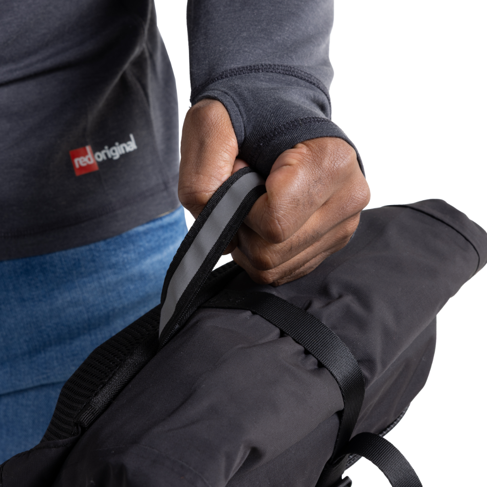 Lightweight Waterproof Crossbody Bag 7L - Obsidian Black