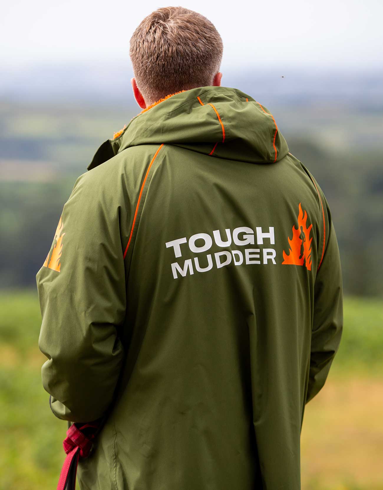 Tough Mudder Long Sleeve Pro Change Robe EVO - Parker Green