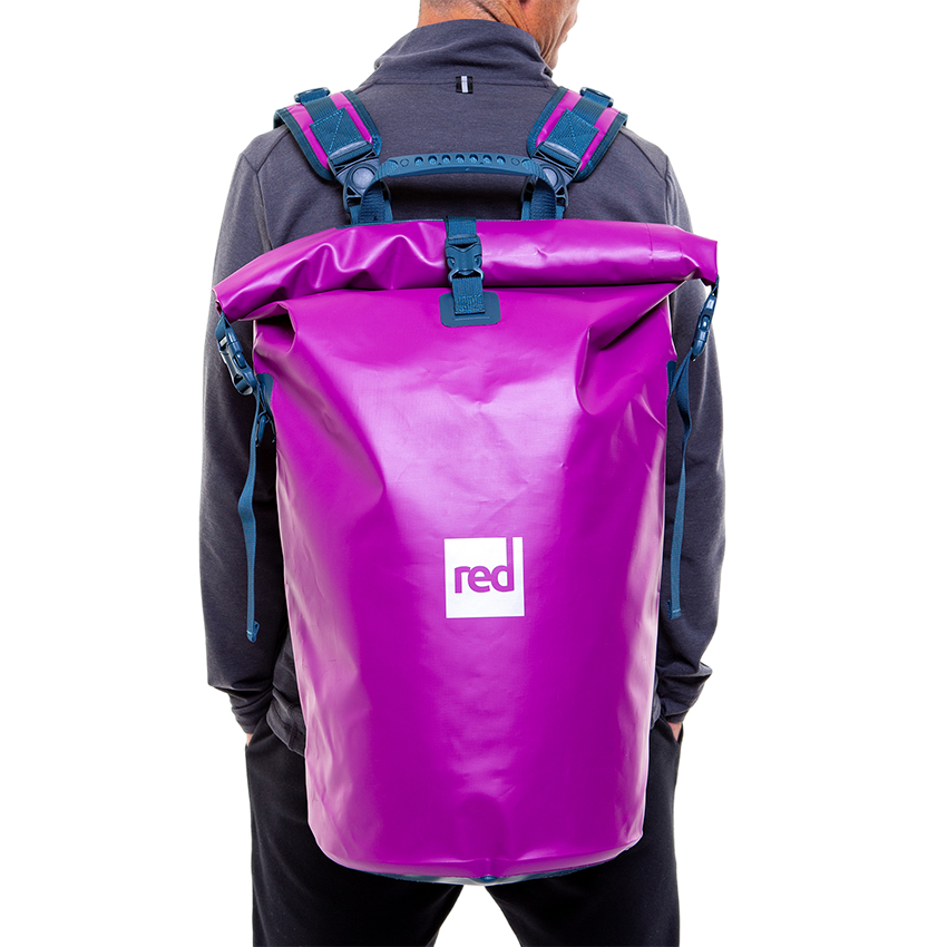 Waterproof Roll Top Dry Bag Backpack - Venture Purple