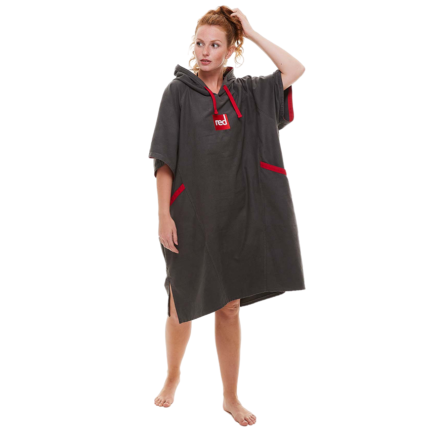 Women's Quick Dry Microfibre Changing Robe - Grey