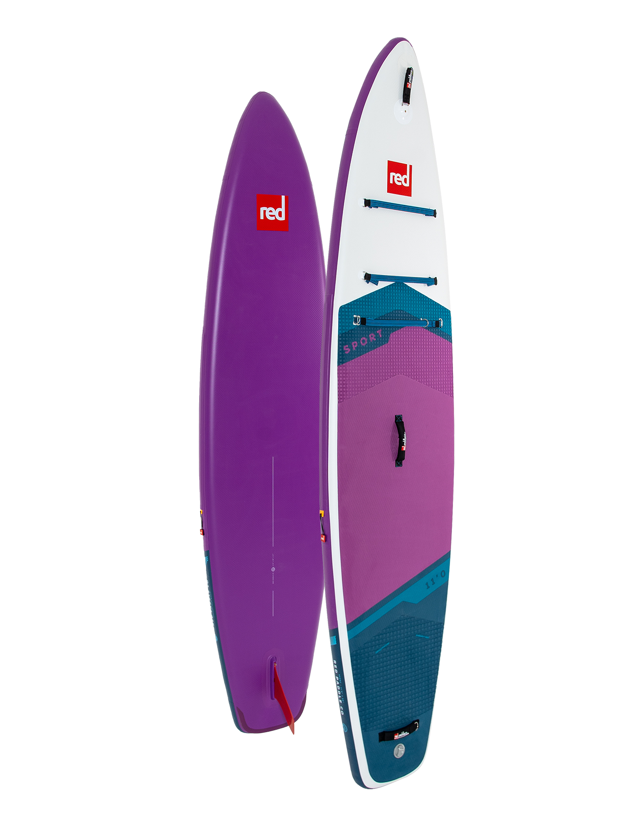 11'0" Sport Purple MSL Inflatable Paddle Board - Anniversary